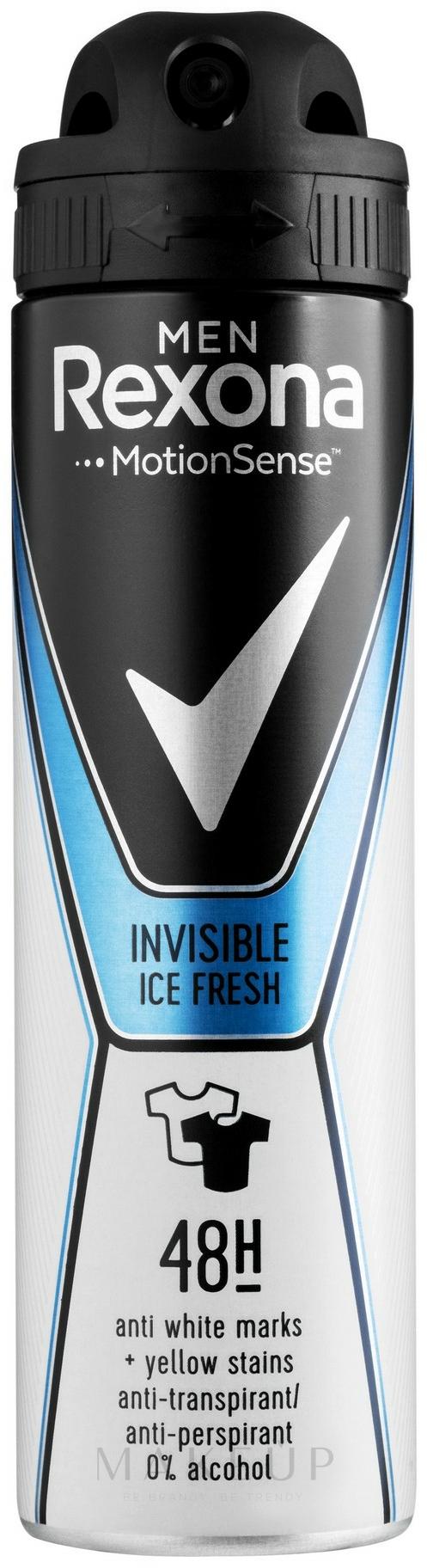 Deospray Antitranspirant - Rexona Men MotionSense Invisible Ice Fresh Spray — Bild 150 ml