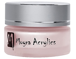 Acryl-Nagelpuder - Moyra Acrylics Powder Dark Pink — Bild N1