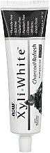 Düfte, Parfümerie und Kosmetik Zahnpasta-Gel mit Aktivkohle - Now Foods XyliWhite Charcoal Refresh Toothpaste Gel