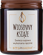 Soja-Duftkerze Der Prinz des Frühlings - Bosphaera Scented Soy Candle — Bild N1