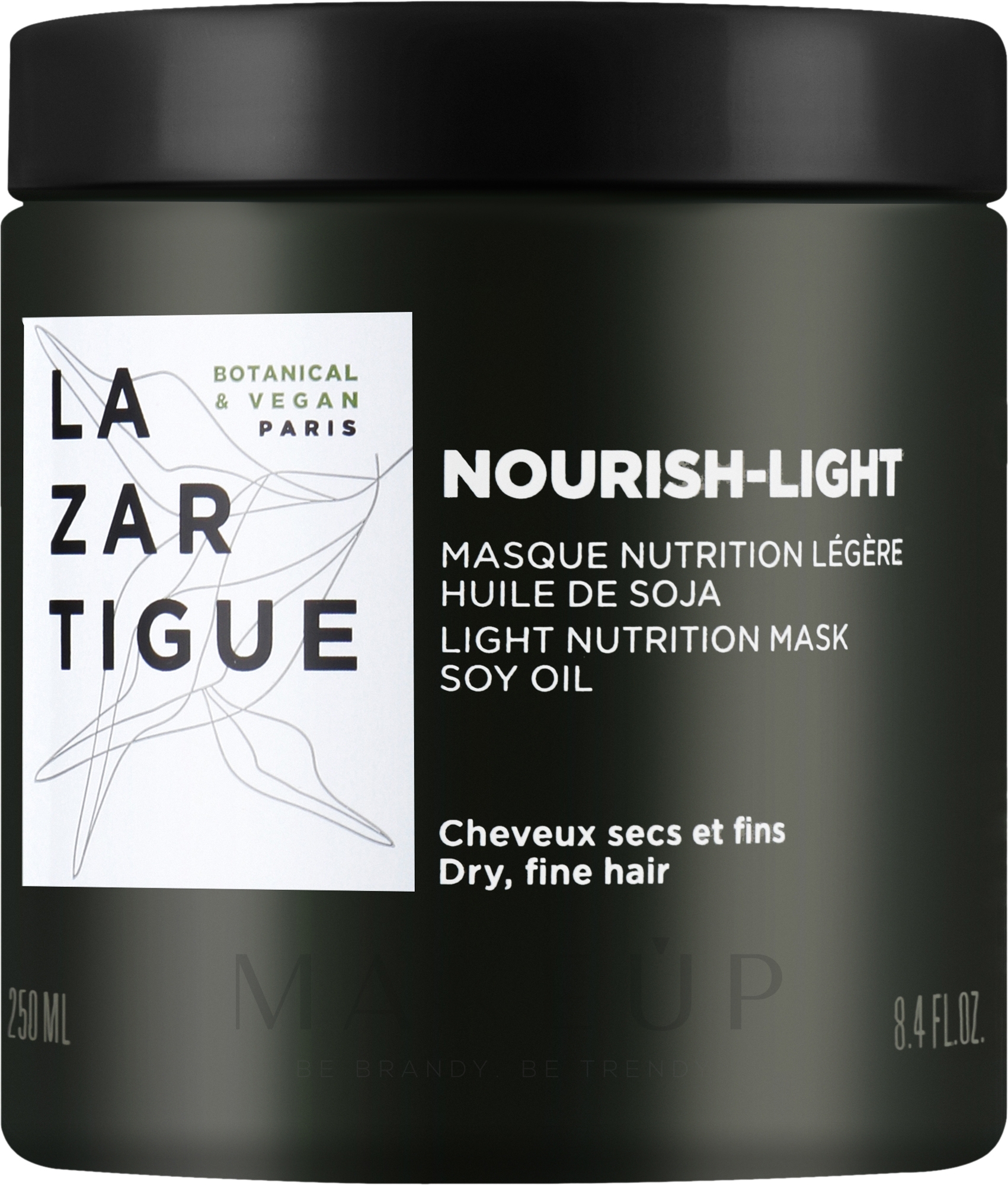 Leichte nährende Haarmaske - Lazartigue Nourish-Light Light Nutrition Mask — Bild 250 ml