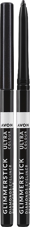 Eyeliner - Avon Glimmerstick Diamonds Eyeliner Ultra Colour  — Bild N1