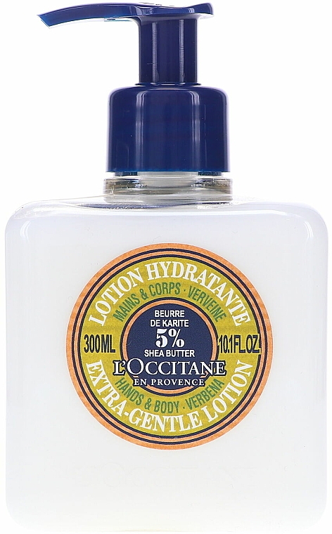 Lotion für Hände und Körper - L'Occitane Shea Butter Hands & Body Verbena Extra-Gentle Lotion — Bild N1