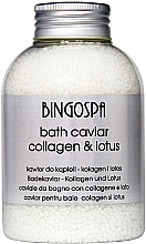 Bad Kaviar mit Lotus und Kollagen - BingoSpa Yoga Bath Caviar Lotus And Collagen — Bild N1