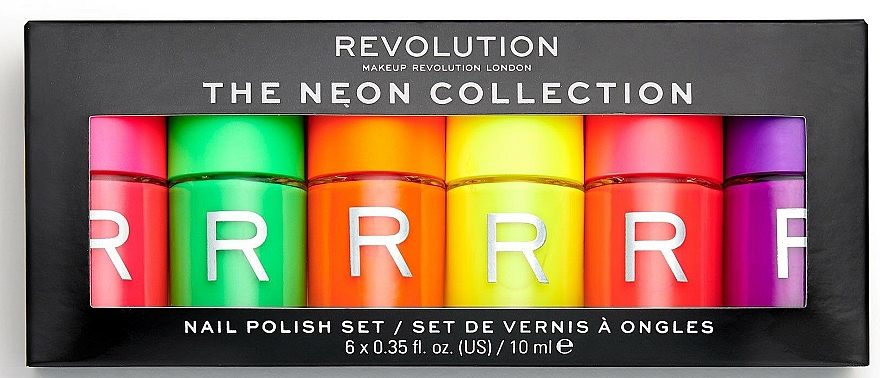 Set - Makeup Revolution The Neon Collection (nail/6x10ml) — Bild N1