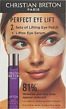 Düfte, Parfümerie und Kosmetik Set - Christian Breton Perfect Eye Lift Set (eye/ser/10 ml + eye/mask/2 pcs)