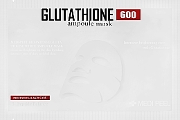 Düfte, Parfümerie und Kosmetik Antioxidative Tuchmaske mit Glutathion und Vitaminen - Medi-Peel Bio-Intense Glutathione White Ampoule Mask