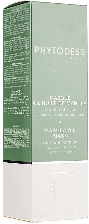 Maske für dickes und gesträhntes Haar - Phytodess Masque Au Marula