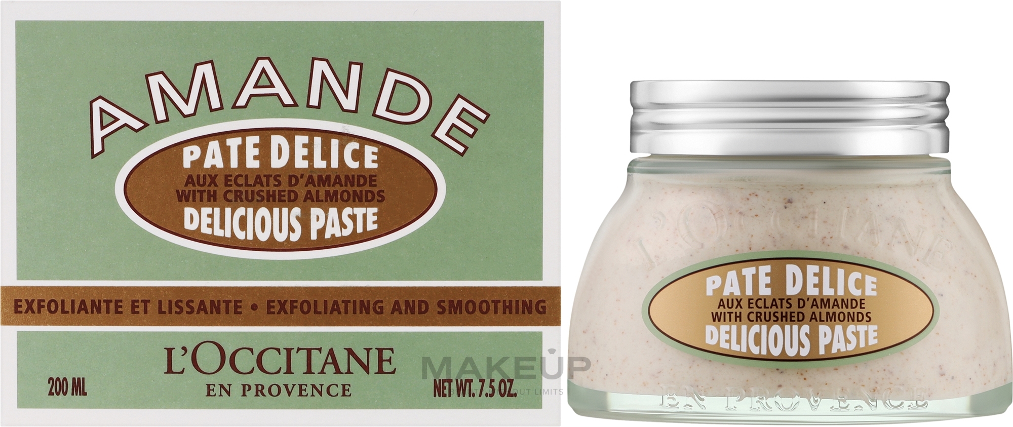 Körperpeeling Mandel - L'Occitane Almond Exfoliating And Smoothing Delicious Paste — Bild 200 ml