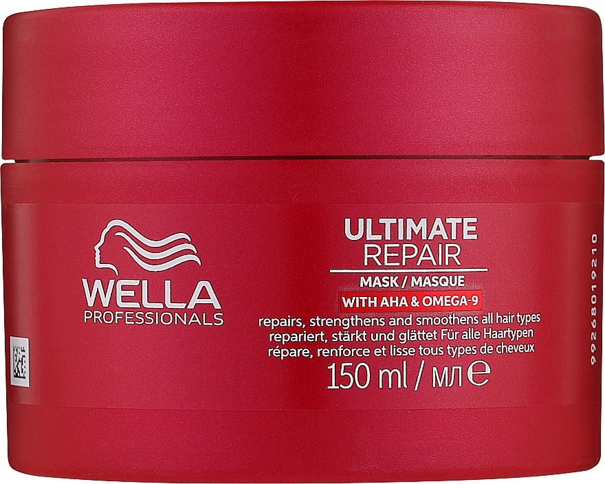 Crememaske für alle Haartypen - Wella Professionals Ultimate Repair Mask With AHA & Omega-9  — Bild N3