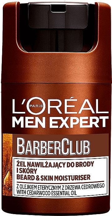 Feuchtigkeitsspendende Creme für Gesicht und Bart - L'Oreal Paris Men Expert Barber Club Beard & Skin Moisturiser — Bild N1