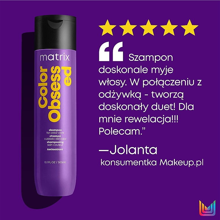 Farbschützendes Shampoo für coloriertes Haar - Matrix Total Results Color Obsessed Shampoo — Bild N7