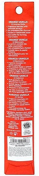 Räucherstäbchen Orange-Vanille - Maroma Encens d'Auroville Stick Incense Orange Vanilla — Bild N4