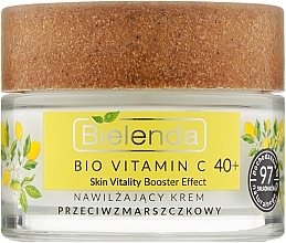 Feuchtigkeitsspendende Anti-Falten-Gesichtscreme 40+ Tag/Nacht - Bielenda Bio Vitamin C — Bild N1
