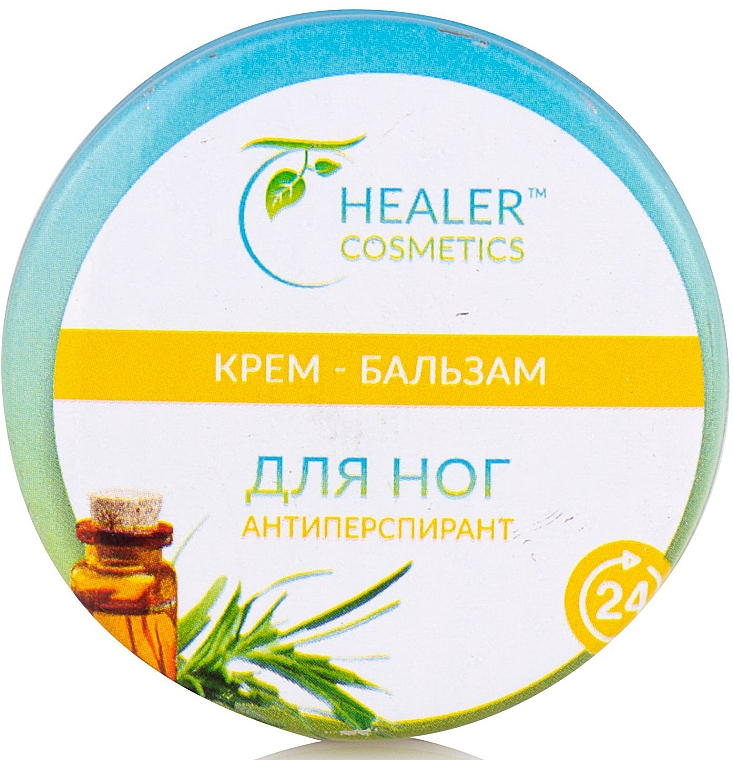 Creme-Balsam für die Füße Antitranspirant - Healer Cosmetics — Bild N3