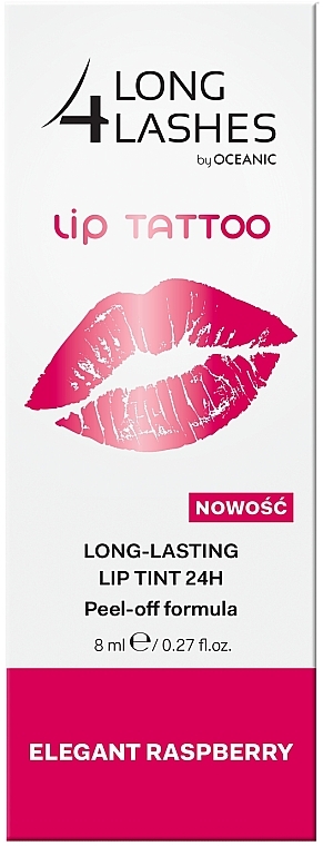 Langanhaltende Lippentönung - Long4Lashes Lip Tattoo Long Lasting Lip Tint 24h