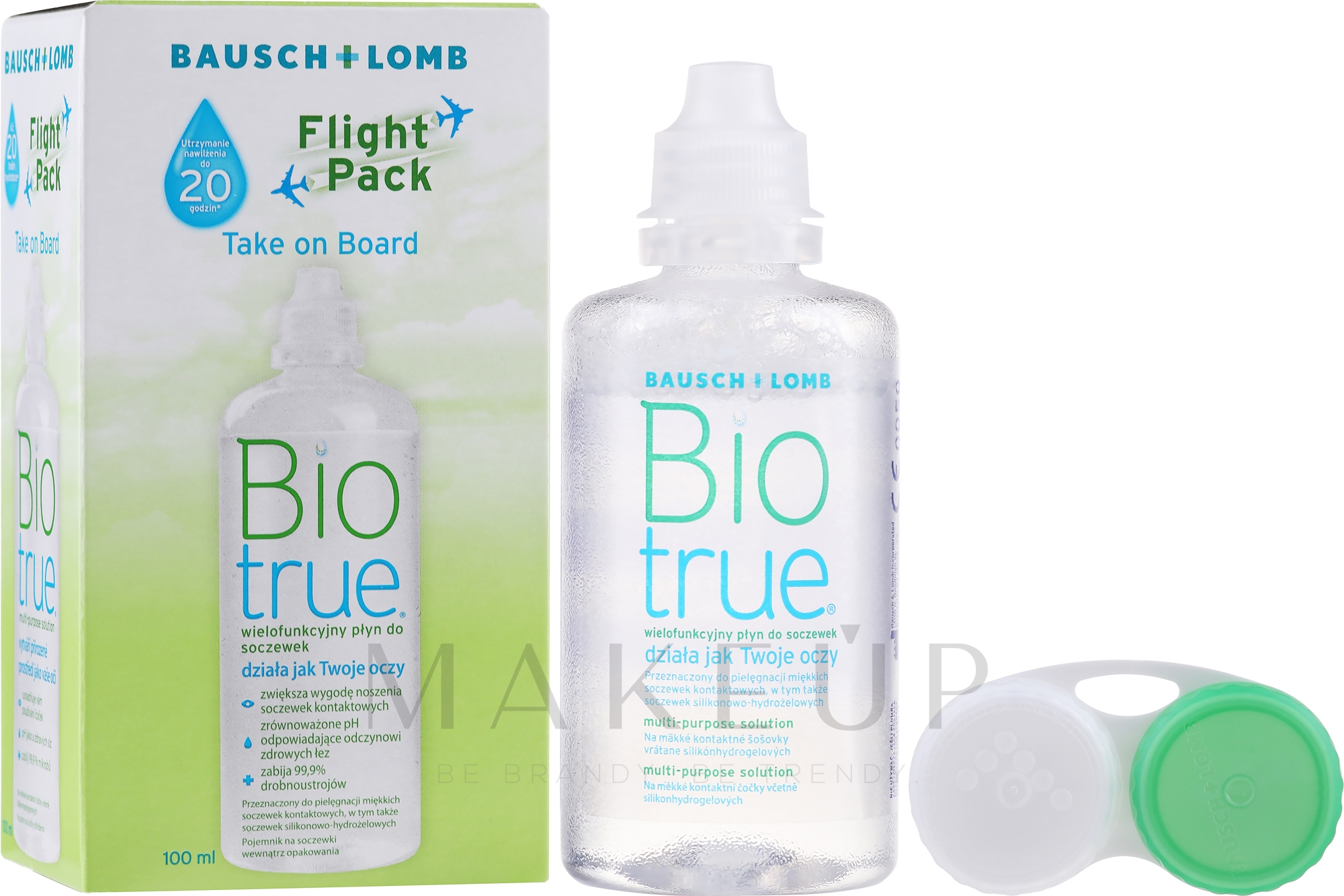 Kontaktlinsenlösung - Bausch & Lomb BioTrue Multipurpose Solution — Bild 100 ml