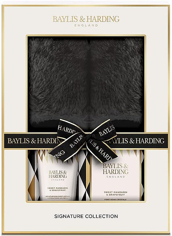 Körperpflegeset - Baylis & Harding Sweet Mandarin & Grapefruit Slipper Gift Set  — Bild N1