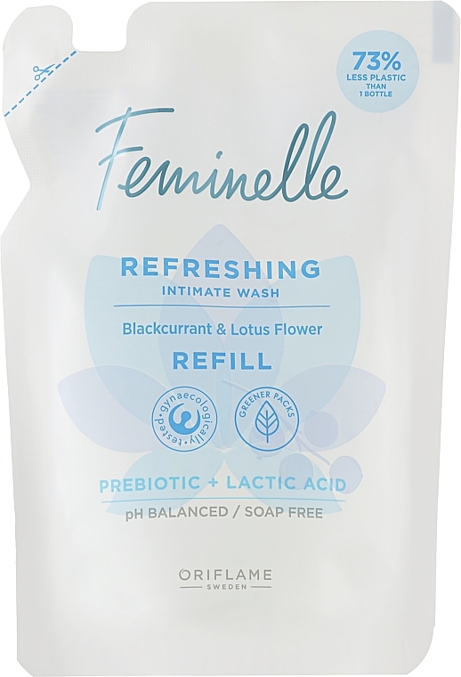 Erfrischendes Gel für die Intimhygiene - Oriflame Feminelle Refreshing Intimate Wash (Refill)  — Bild N1