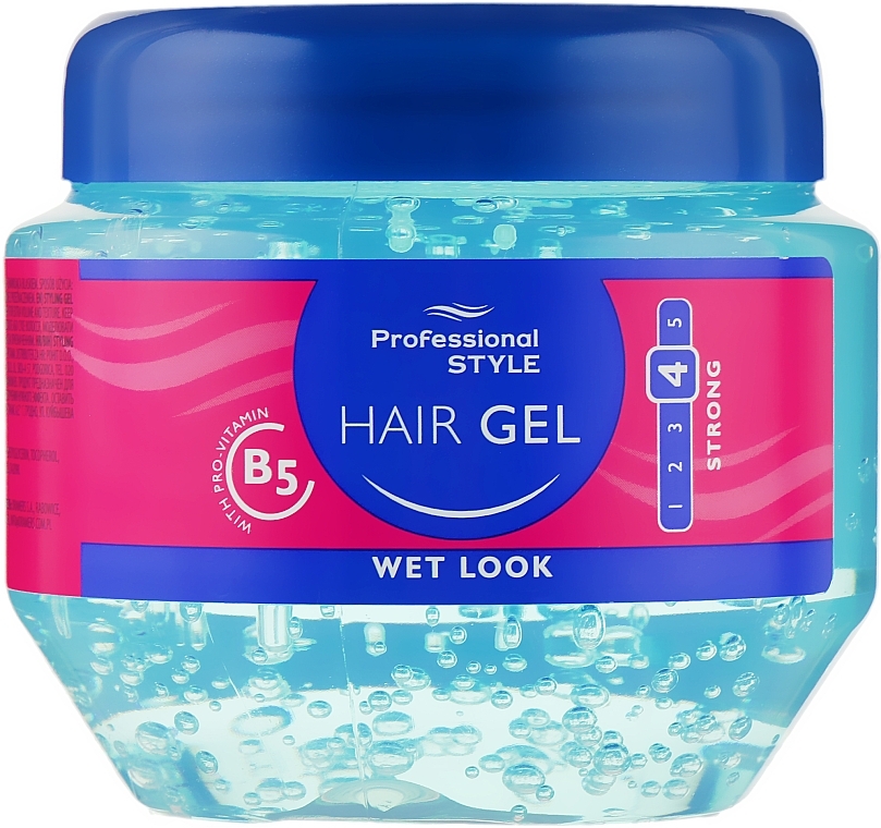 Haarstyling-Gel mit Nass-Effekt - Professional Style Hair Gel Wet Look — Bild N1