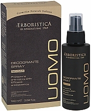 Deodorant mit Ginkgo-Biloba-Extrakt - Athena's Erboristica Uomo Deodorant Spray — Bild N1