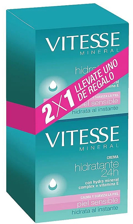 Feuchtigkeitsspendende Gesichtscreme - Vitesse Hydrating Facial Cream Mineral 24 Hours — Bild N1