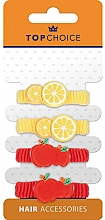 Düfte, Parfümerie und Kosmetik Haargummis 22944 Zitrone und Apfel 4 St. - Top Choice