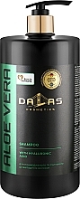 Haarshampoo mit Hyaluronsäure und Aloe-Saft - Dalas Cosmetics Aloe Vera Shampoo — Bild N1
