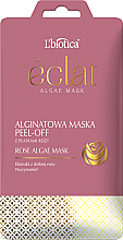 Düfte, Parfümerie und Kosmetik Revitalisierende Peel-Off-Algenmaske für das Gesicht mit Rosenblättern und Niacinamid - L'biotica Eclat Maska Peel-Off