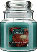 Düfte, Parfümerie und Kosmetik Duftkerze im Glas Blueberry French Toast - Country Candle Blueberry French Toast