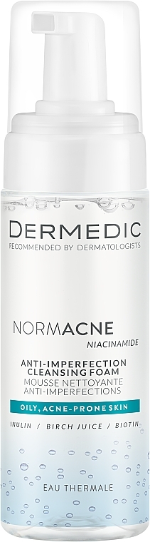 Dermedic Normacne Anti-Imperfection Cleansing Foam - Reinigender Gesichtsschaum — Bild N1