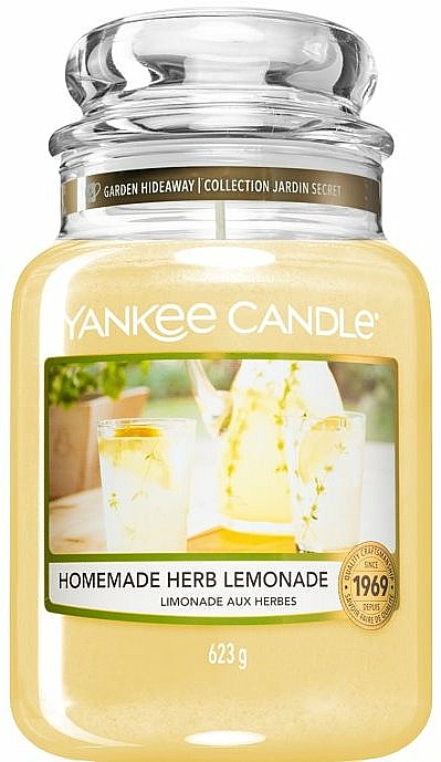 Duftkerze im Glas Homemade Herb Lemonade - Yankee Candle Homemade Herb Lemonade — Bild N3