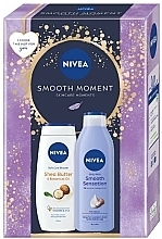 Set - NIVEA Smooth Sensation (b/milk/250ml + sh/gel/250ml) — Bild N1