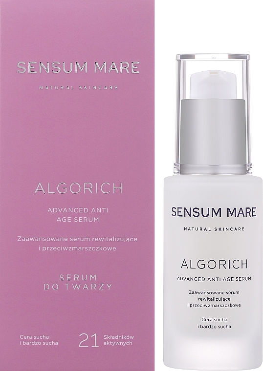 Anti-Aging Gesichtsserum - Sensum Mare Algorich Advanced Anti Age Serum — Bild N2