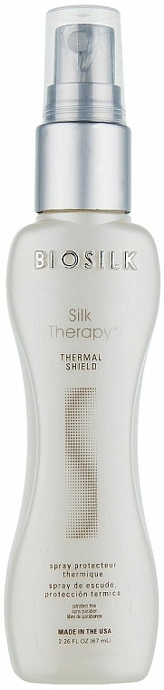 Hitzeschutzspray für alle Haartypen - BioSilk Silk Therapy Thermal Shield Spray — Bild N1