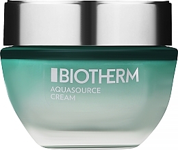 Feuchtigkeitsspendende Gesichtscreme für normale und Mischhaut - Biotherm Aquasource Cream Normal Skin — Bild N1
