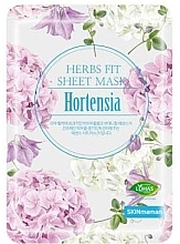 Tuchmaske für das Gesicht mit Hortensienextrakt - NOHJ Skin Maman Herbs Fit Sheet Mask Hortensia — Bild N1