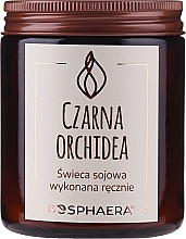 Duftende Soja-Kerze Schwarze Orchidee - Bosphaera Black Orchid Candle — Bild N1