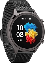 Smartwatch für Damen schwarz - Garett Smartwatch Bonita Black  — Bild N4