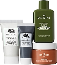 Düfte, Parfümerie und Kosmetik Gesichtspflegeset - Origins Men’s Set (cr/30ml + mask/15ml + f/wash/30ml + lot/50ml)