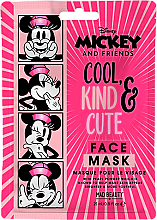 Düfte, Parfümerie und Kosmetik Aufhellende Tuchmaske für das Gesicht mit Perlenpulver Minnie - Mad Beauty Mickey and Friends