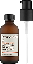 Gesichtsserum mit Ferula-Komplex - Perricone MD Vitamin C Ester CCC + Ferulic Brightening Complex 20% — Bild N3