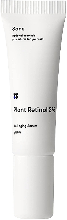 Gesichtsserum mit Retinol - Sane Plant Retinol 3% + Vitamin F 2% Anti-aging Serum pH 5.5 — Bild N1