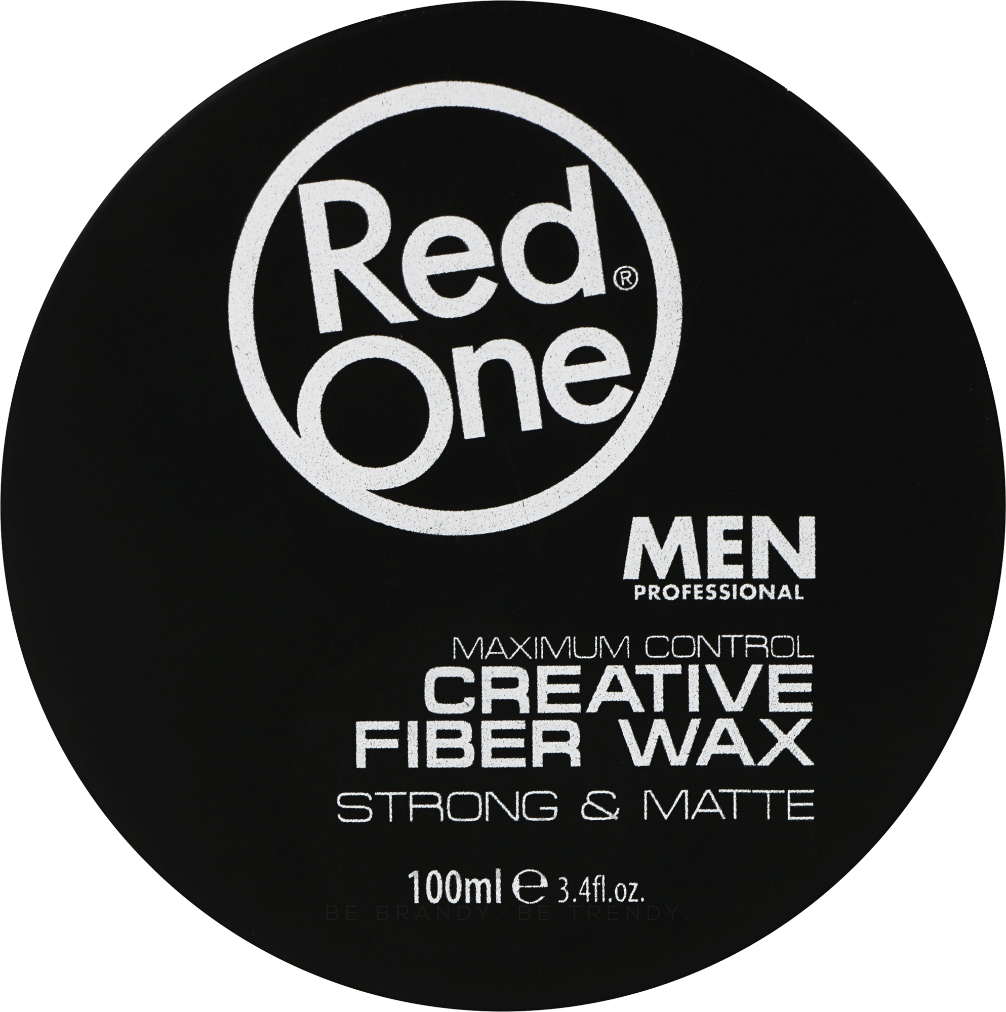 Haarwachs - RedOne Professional Men Creative Fiber Wax Maximum Control Strong Hold & Matte — Bild 100 ml