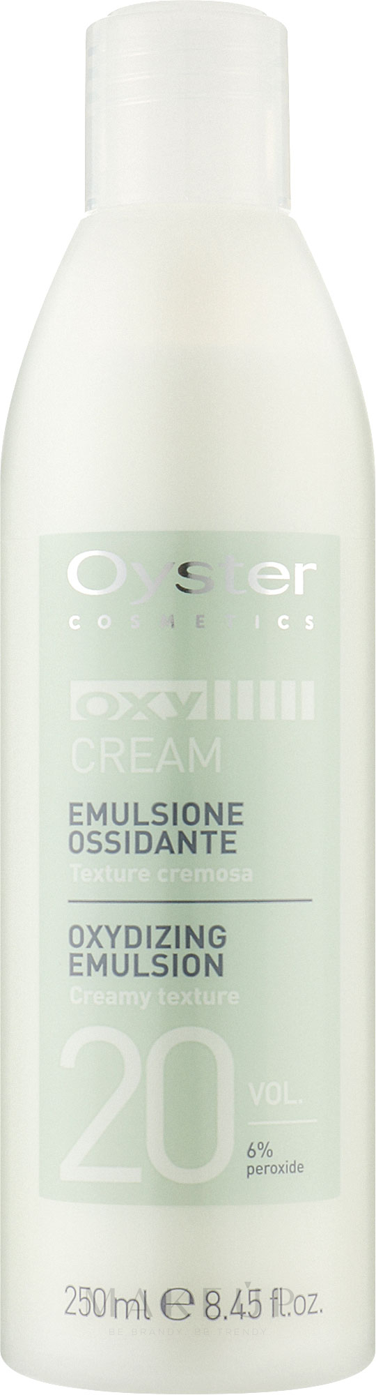 Oxidationsmittel 20 Vol 6% - Oyster Cosmetics Oxy Cream Oxydant — Bild 250 ml