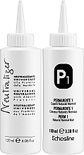 Dauerwelle-Set für normales Haar - Echosline Perm P1 (neutralizer/120ml + perm/100ml) — Bild N2