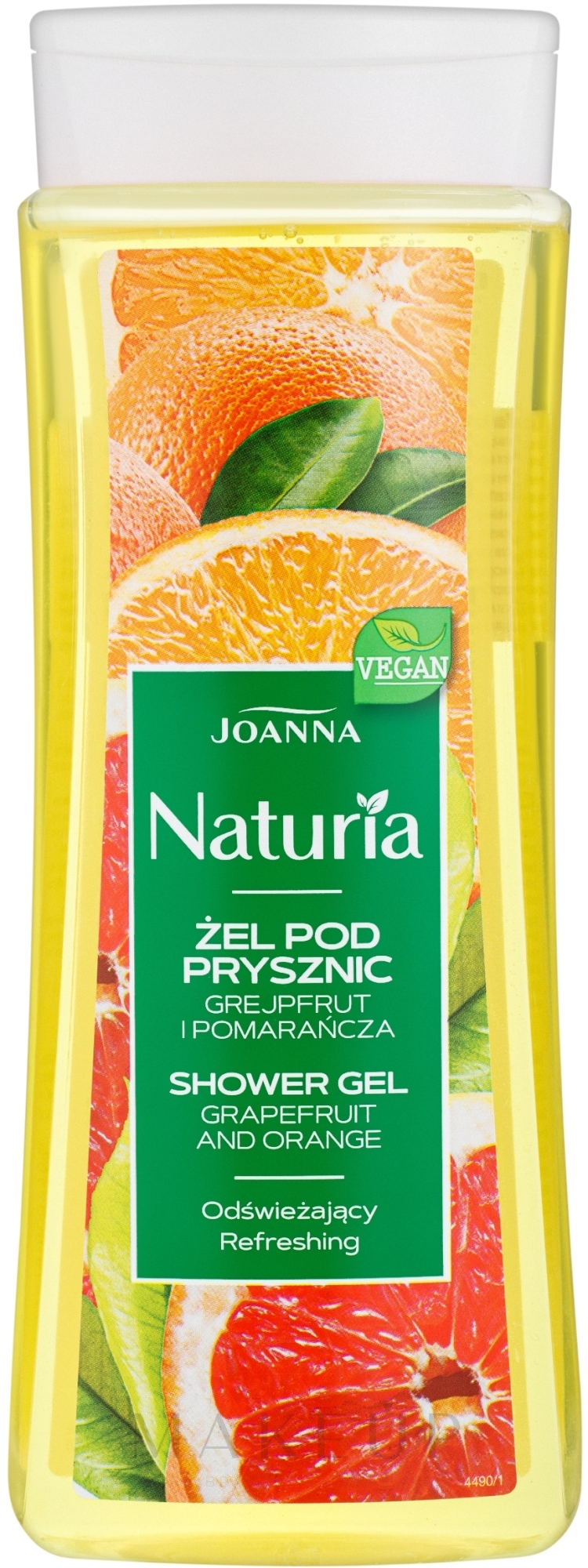 Duschgel mit Grapefruit und Orange - Joanna Naturia Grapefruit and Orange Shower Gel — Foto 300 ml