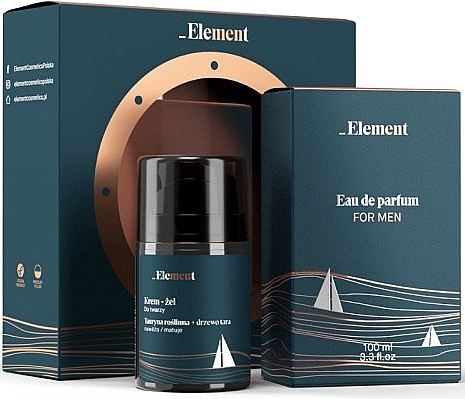 Element Men - Duftset (Eau de Parfum 100ml + Creme 50ml)  — Bild N1