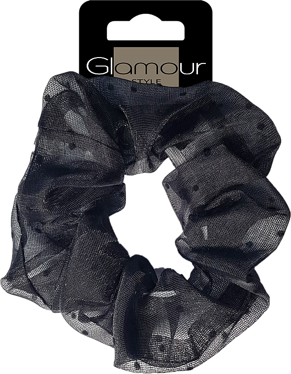 Haargummi 417678 schwarz - Glamour — Bild N1
