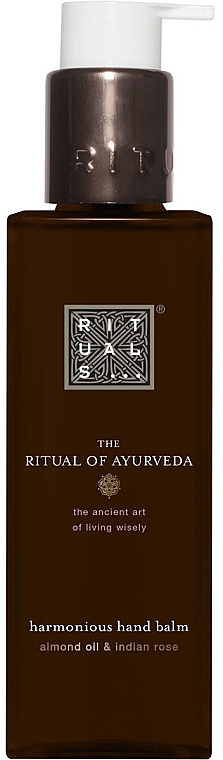Handbalsam mit Mandelöl und indischer Rose - Rituals The Ritual of Ayurveda Handbalsam Almond Oil & Indian Rose — Bild N1